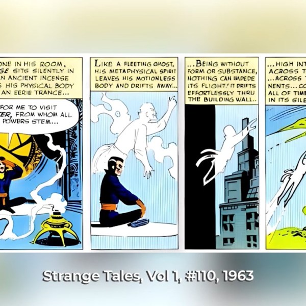 La sortie hors du corps dans les comics et&nbsp;mangas